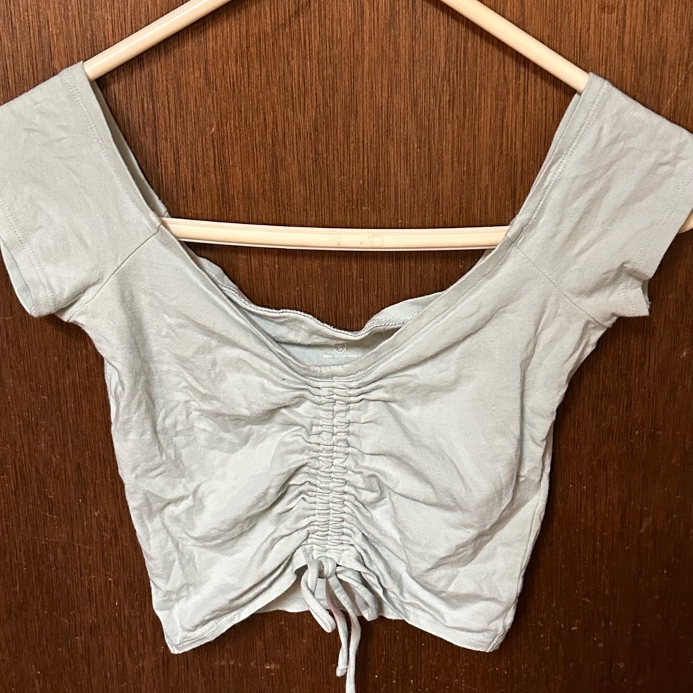 Hollister Mint crop top